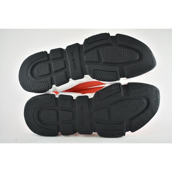 Balenciaga Speed LT Graffiti Sock Red Black White Logo High Top Sneaker 45 12 - Picture 7 of 7